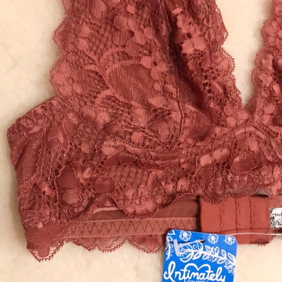 Free People Galloon Lace Halter Bra. XS, L - Picture 3 of 8